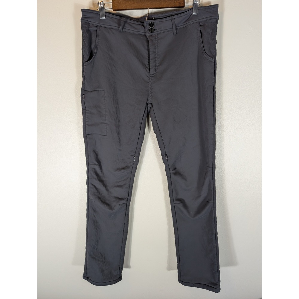 Ketchi Women's Size 16R Fleece Lined Hiking Insulated Pants Warm Comfort Gray